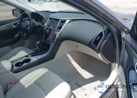 2015 Infiniti Q50 из США, поврежденный, VIN JN1BV7ARXFM398306